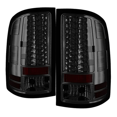 Spyder GMC Sierra 07-13 (Not fit 3500 Dually 4 Rear Wheels)LED Tail Lights Smoke ALT-YD-GS07-LED-SM - 5014962