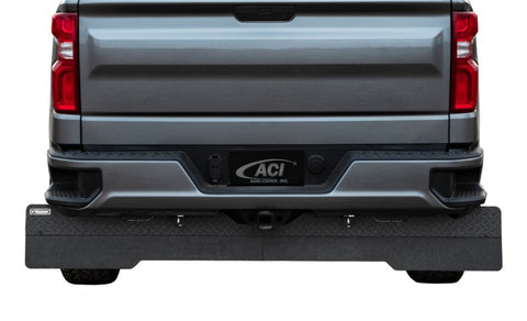 Access Rockstar 17+ Ford F-250/350 (EX. Tremor/Dually) Black Diamond Mist Finish Full Width Tow Flap - H1010049