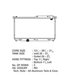 CSF 92-97 Mazda RX-7 Radiator - 2865