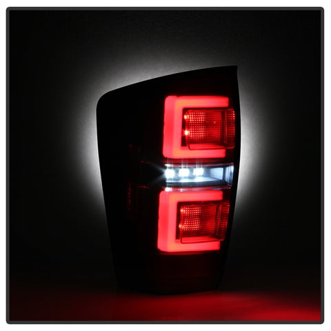 Spyder 16-17 Toyota Tacoma LED Tail Lights - Black (ALT-YD-TT16-LED-BK) - 5085733