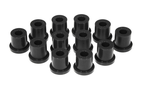 Prothane 81-87 Toyota F540/60 Spring & Shackle Bushings - Black - 18-1007-BL