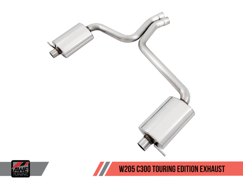 AWE Tuning Mercedes-Benz W205 C300 Touring Edition Exhaust - 3015-31014