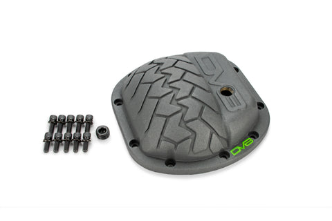 DV8 Offroad HD Dana 35 Diff Cover Cast Iron Gray Powdercoat - D-JP-110001-D35