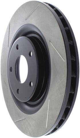 StopTech Power Slot 06-08 Cadillac XLR/XLR-V / 06-10 Chevy Corvette (Z51) Front Right Slotted Rotor - 126.62086SR