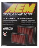 AEM 2015 Hyundai Genesis Sedan V6-3.8L F/I Dryflow Air Filter - 28-50019