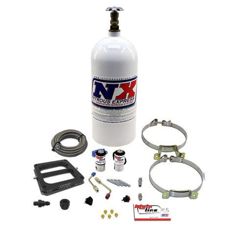 Nitrous Express Mainline 4500 Carb Nitrous Kit w/10lb Bottle - ML1001