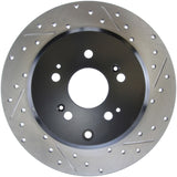 StopTech Slotted & Drilled Sport Brake Rotor - 127.40072L