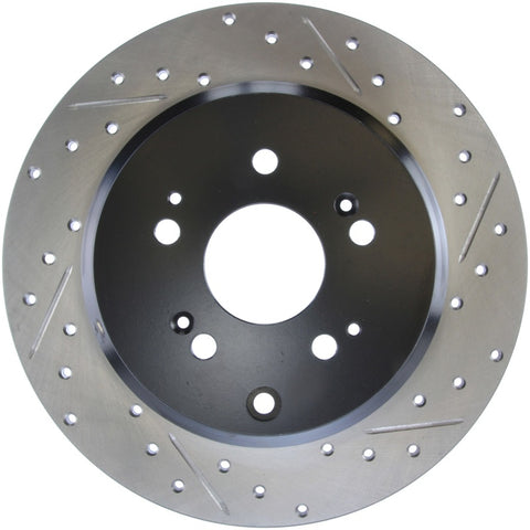 StopTech Slotted & Drilled Sport Brake Rotor - 127.40072L