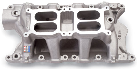 Edelbrock Ford 351 W Dual Quad Air Gap Manifold - 7585