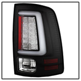 Spyder 09-16 Dodge Ram 1500 Light Bar LED Tail Lights - Black ALT-YD-DRAM09V2-LED-BK - 5084026