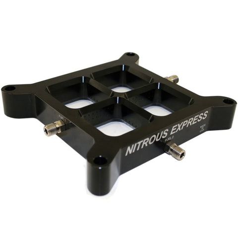 Nitrous Express 4150 Crossbar Pro-Power Nitrous Plate Only (100-500HP) - NP616