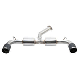 Injen 19-22 Hyundai Veloster N L4 2.0L Turbo Performance SS Axle Back Exhaust System - Carbon Tips - SES1343ABCF