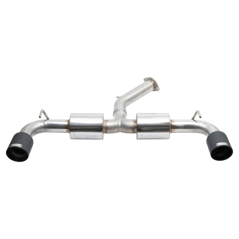 Injen 19-22 Hyundai Veloster N L4 2.0L Turbo Performance SS Axle Back Exhaust System - Carbon Tips - SES1343ABCF