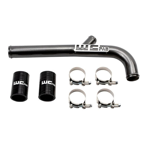 Wehrli 13-15 Dodge Cummins 6.7L w/Dual Radiator Upper Coolant Pipe - Sparkle Granny Smith - WCF100867-SGS