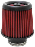 AEM Dryflow Air Filter - Round Tapered 5in Top OD x 6 Base OD x 5.563in H x 3in Flange ID - 21-203D-XK