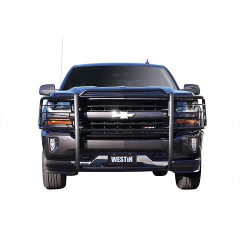 Westin 2007-2013 Chevrolet Silverado 1500LD Sportsman Grille Guard - Black - 40-2275