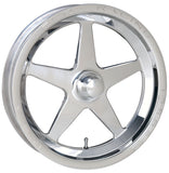 Weld Alumastar 1-Piece 15x3.5 / Strange Spindle MT / 1.75in. BS Polished Wheel - Non-Beadlock - 88-15001
