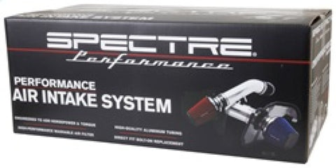 Spectre 09-12 GM Truck V8-4.8/5.3/6.0L F/I Air Intake Kit - Polished w/Red Filter - 9918