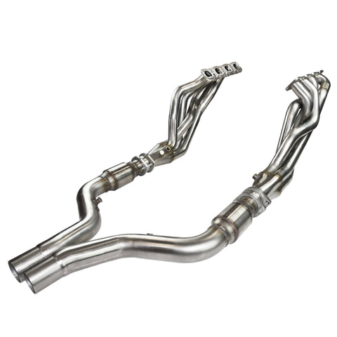 Kooks 06-15 Dodge Charger SRT8 1 7/8in x 3in SS Headers w/ Catted SS Connection Pipes - 3101H420