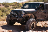 DV8 Offroad 2018+ Jeep Wrangler JL Front Inner Fenders - Black - INFEND-03FB