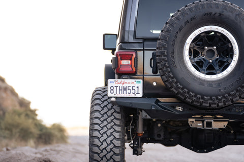 DV8 Offroad 18-23 Wrangler JL Spec Series Rear Bumper - RBJL-09