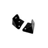 KC HiLiTES 07-18 Jeep JK A-Pillar Windshield Light Mount Bracket Set (Pair) - Black - 7316