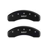 MGP 4 Caliper Covers Engraved Front & Rear MGP Red finish silver ch - 14240SMGPRD