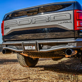 Westin 17-20 Ford F-150 Raptor Outlaw Rear Bumper - Tex. Blk - 58-82025