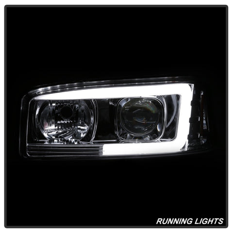 Spyder GMC Sierra 1500/2500/3500 99-06 V2 Projector Headlights - DRL - Chrome PRO-YD-CDE00V2-LB-C - 5084620