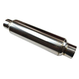 Kooks Universal 3in Round Muffler 14in Long. Pol SS - R300-14