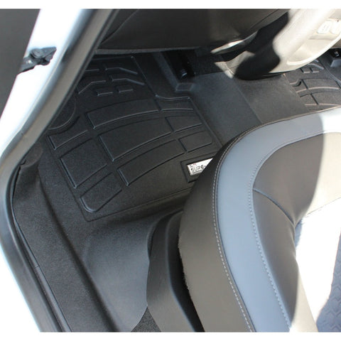 Westin 2015-2018 Chevrolet/GMC Colorado/Canyon Crew Cab Wade Sure-Fit Floor Liners 2nd Row - Black - 72-113075