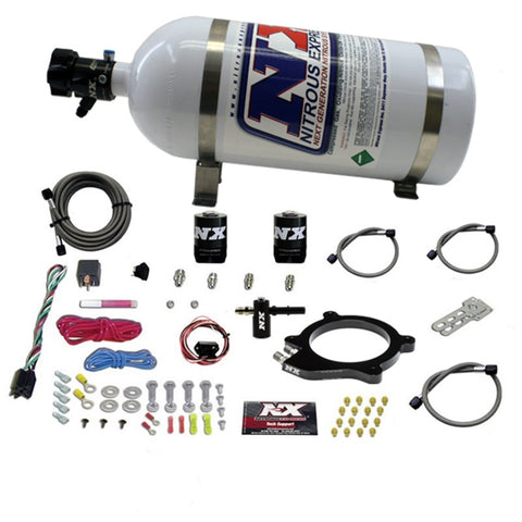 Nitrous Express Chevrolet Corvette/Camaro LT4 Supercharged 6.2L Nitrous Plate System w/10lb Bottle - 20961-10