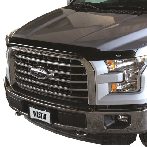 Westin 2015-2017 Ford F-150 Wade Platinum Bug Shield - Smoke - 72-96154