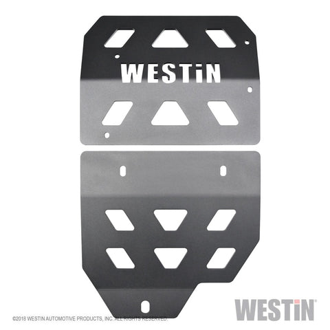 Westin 18-22 Jeep Wrangler JL Transmission Pan Skid Plate - 42-21075