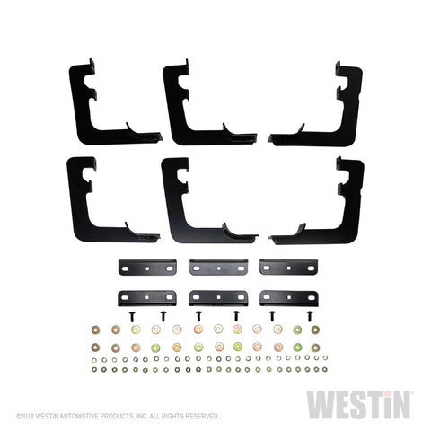 Westin 2019 Ram 1500 Quad/Crew Cab (Excl. 2019 Ram 1500 Classic) Running Board Mount Kit - Black - 27-2245