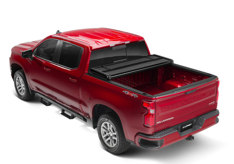 Lund 2023 Chevey Colorado 2023 GMC Canyon (5ft. Bed) Hard Fold Tonneau Cover Black - 969169