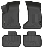 Husky Liners 11-12 Dodge Charger/Chrysler 300 (AWD Only) WeatherBeater Combo Black Floor Liners - 98081