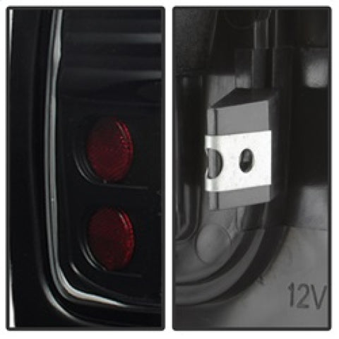 Xtune Dodge Ram 1500 94-01 / Ram 2500/3500 94-02 LED Tail Lights Black ALT-ON-DRAM94-LED-BK - 5012777