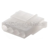 NAMZ AMP Mate-N-Lock 4-Position Female OEM Style Connector (HD 70292-89) - NA-1-480424-0