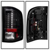 Spyder Chevy Silverado 07-13 LED Tail Lights Blk ALT-YD-CS07-LED-BK - 5001771