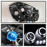 Spyder Chevy Cobalt 05-10 Projector Headlights LED Halo LED Blk Smke PRO-YD-CCOB05-HL-BSM - 5078285