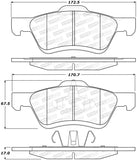 StopTech Street Brake Pads - 308.10471