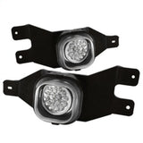 Spyder Ford F250/F350 99-04/Ford Excursion 00-05 LED Fog Lights w/Switch Clear FL-LED-FF25001-C - 5015648