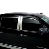 Putco 14-18 Chevy Silverado LD - 4 Door - Crew Cab Element Tinted Window Visors - 580440