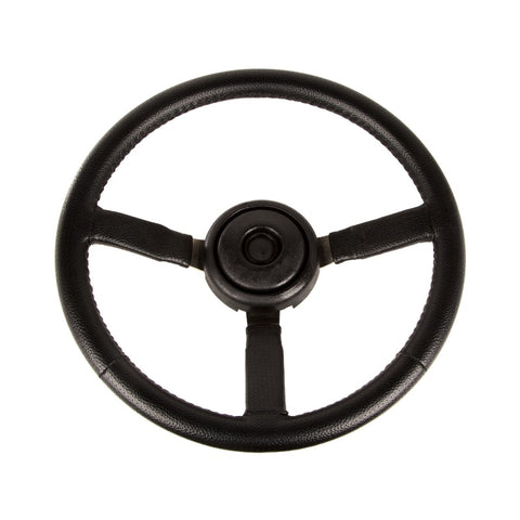 Omix Steering Wheel Sport Leather Black- Jeep XJ/YJ - 18031.11