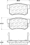 StopTech Street Select Brake Pads - Rear - 305.05360