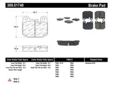 StopTech Performance Brake Pads - 309.01740