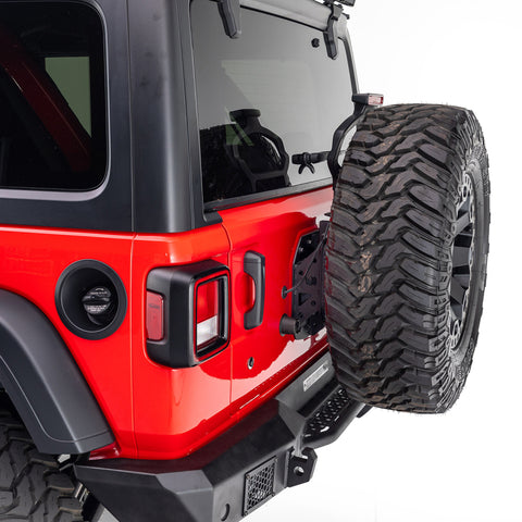 Go Rhino 18-20 Jeep Wrangler JL/JLU Rockline Spare Tire Relocation - 372000T