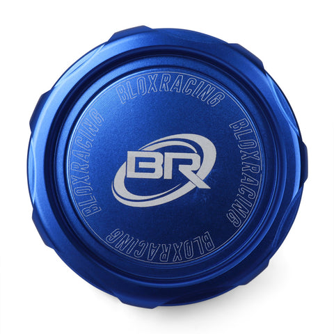 BLOX Racing Billet Honda Oil Cap - Blue - BXAC-00501-BL