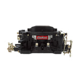 Edelbrock Carburetor Performer Series 4-Barrel 600 CFM Manual Choke Black Finish - 14053